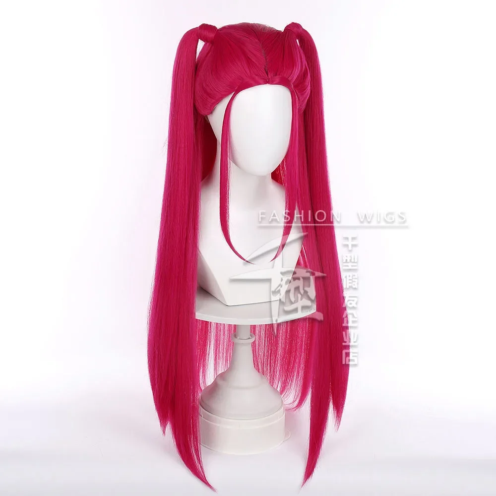 2025 halloween mira cosplay perruques femmes halloween espetáculo chasseurs de démons cosplay perruque 75 cm résistant à la