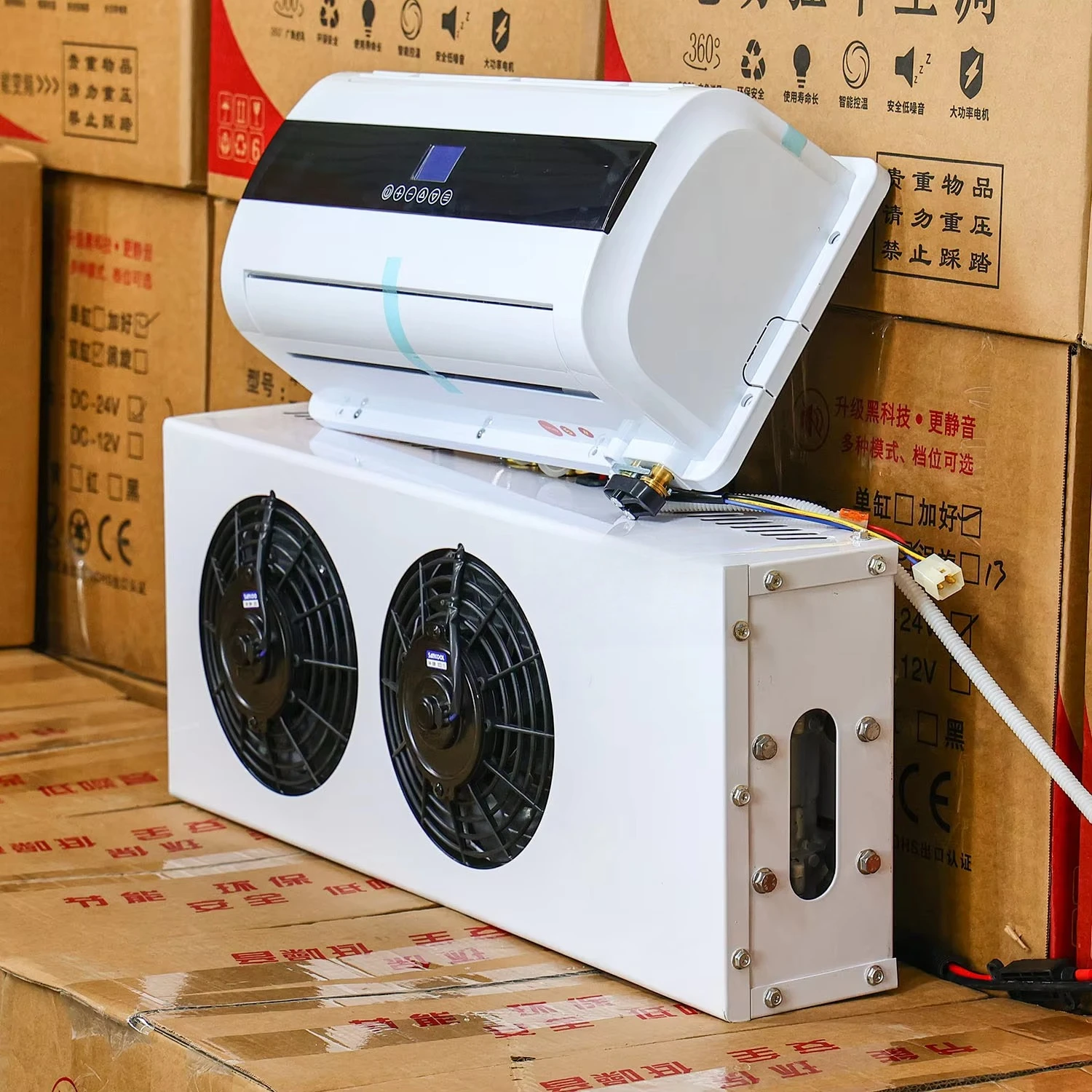 

Auto Air Conditioning 12V 24V Electric Truck Air Conditioner for Car
