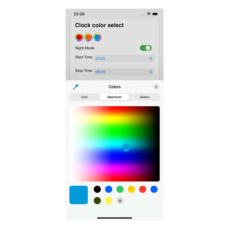 A11E-Smart WIFI Weather Station Clock DIY Cute GIF Animations Desktop Decoration Electronic Album Function MINI Clock B Easy Ins