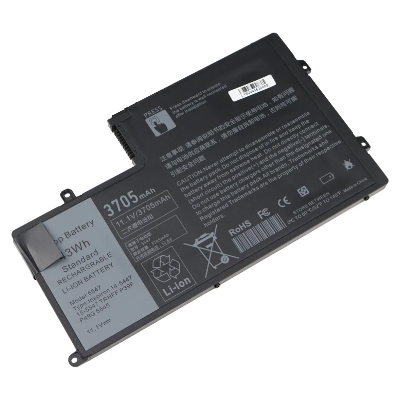 Новый аккумулятор CSMHY TRHFF для Dell Inspiron 5547 5545 5548 5447 5445 5448 14-5447 15-5547 3450 3550 1V2F6 01V2F 43Wh 11,1 V