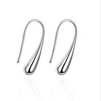 4PC Simple Ring Necklace Bracelet Earrings Four-piece Set Suitable for Engagement Jewelry Fashion Teardrop Jewelry Set for Women 6
