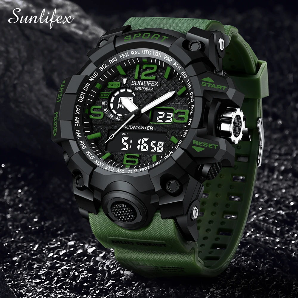 

Sunlifex Man Sports Watch waterproof quartz watch