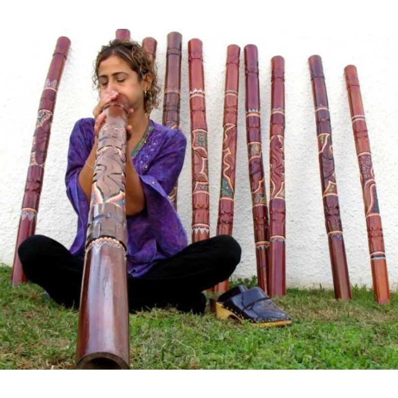 Musical instrument Aboriginal flute 120cm professional hand-carved