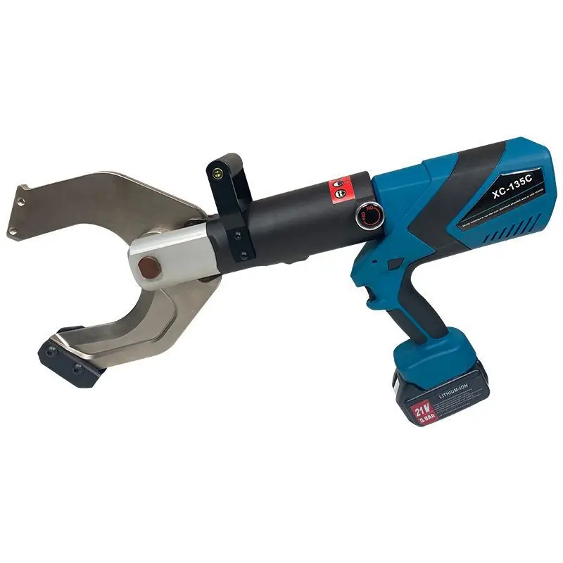 Rechargeable Electric Cable Shear C Port 105/120/135 Hydraulic Shear Open Type High Voltage Cable Tool
