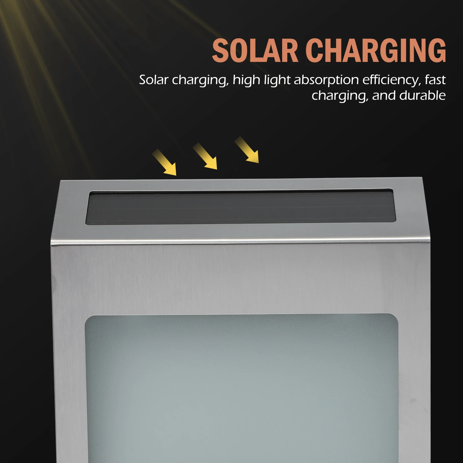

Solar Doorplate Light Waterproof LED Acrylic Address Numbers Number Solar Lamp Smart Saving Durable