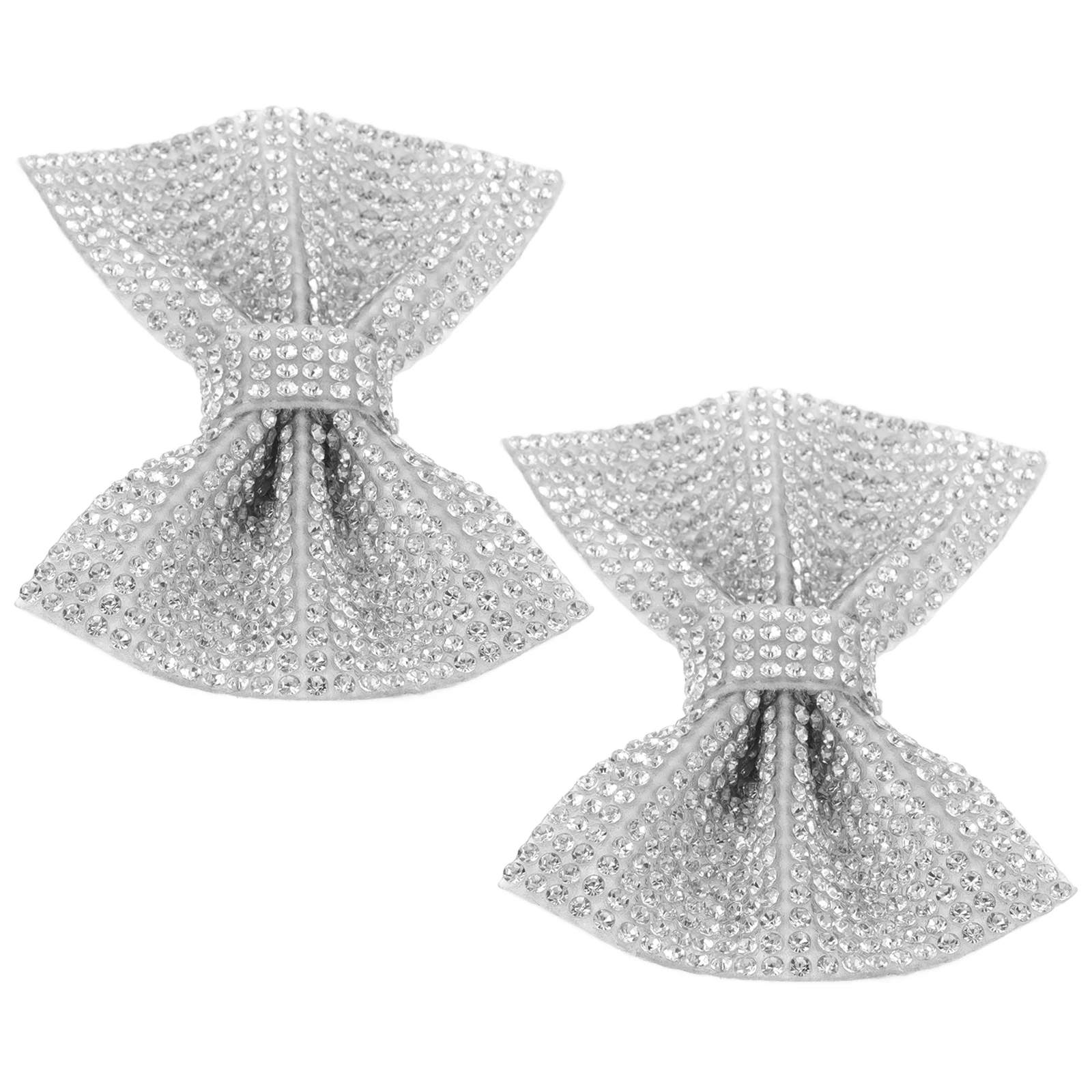 

Rhinestone Shoe Flower Bowknot Clip Decorate Crystal Buckle Bridal Cloth Embellishments