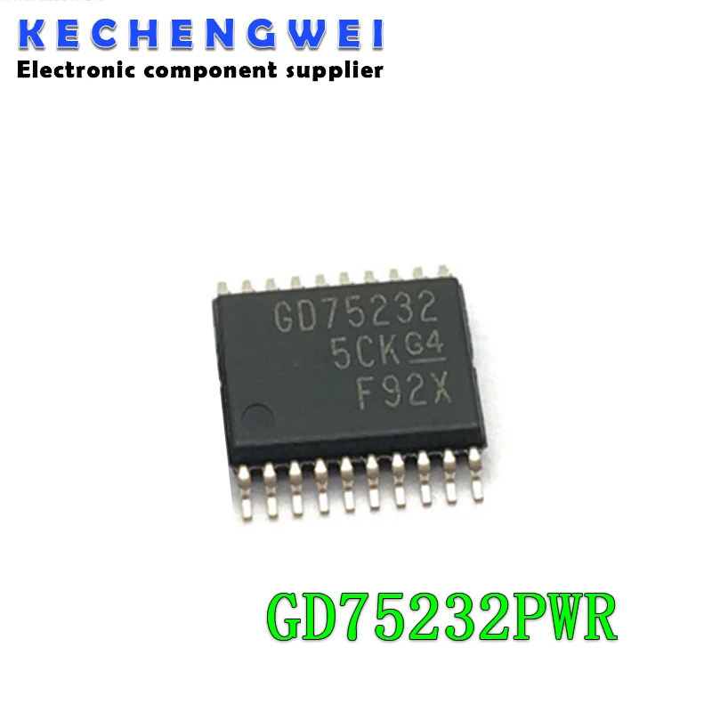 10pcs/lot GD75232PWR GD75232PW GD75232 75232 TSSOP-20 In Stock