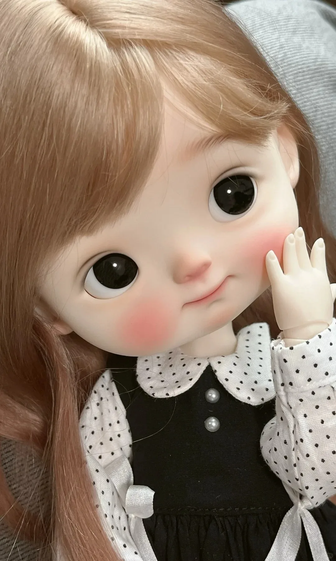 

DaMeng Bjd кукла 1/6 Xiaofeiyang Spot QbabyBig Head Smile из смолы с шарнирными шарнирами художественные игрушки куклы для девочек бесплатная доставка