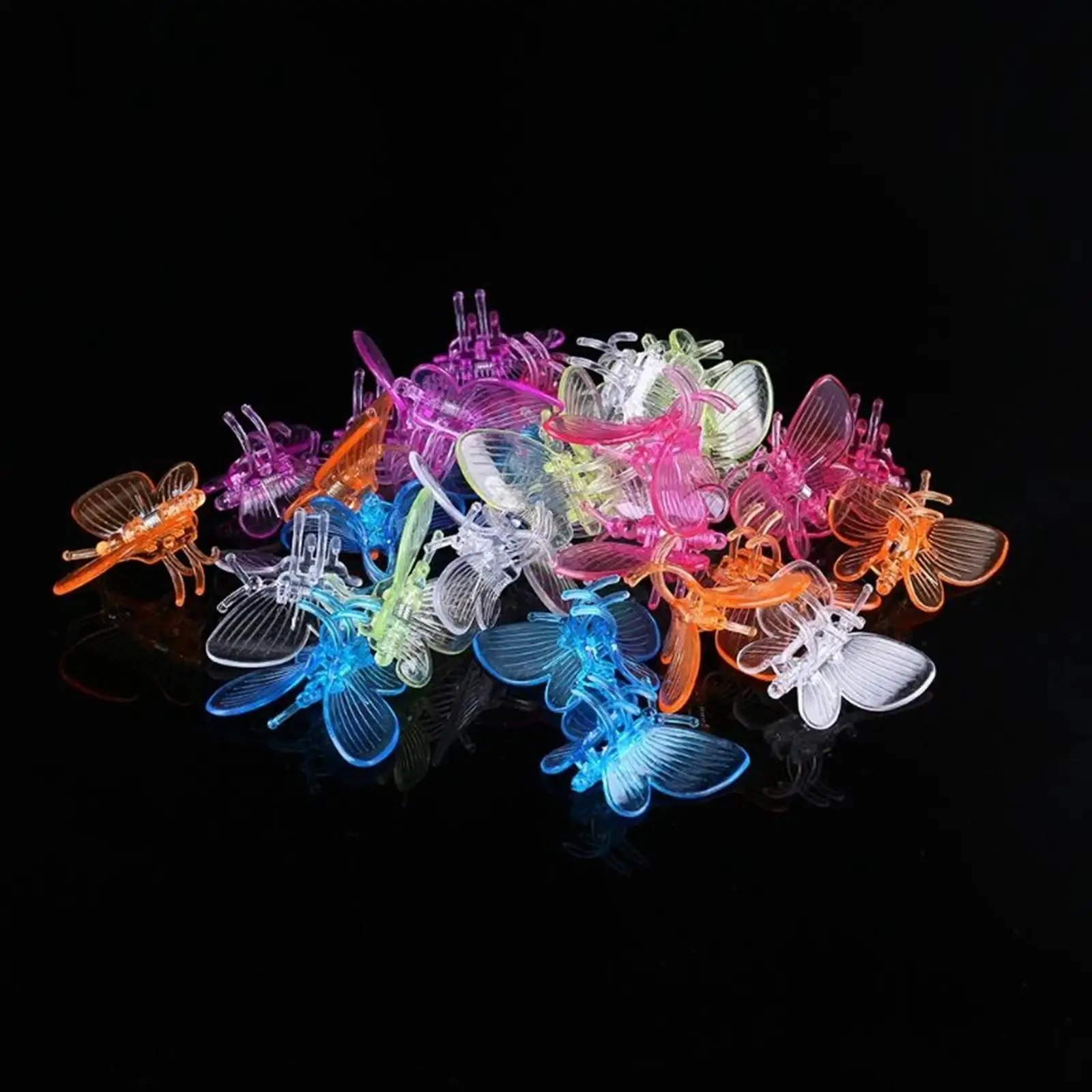 

30x Orchid Clips Fixing Clip Plant Clips Vine Clips Butterfly Clamps for