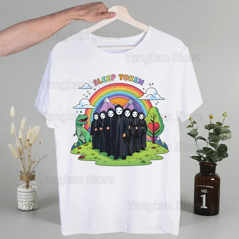 

Sleep MUSIC BAND T Shirts For Guys O-Neck Short Sleeve Regular Mens height Quality Men Hip-Hop Tee Shirt