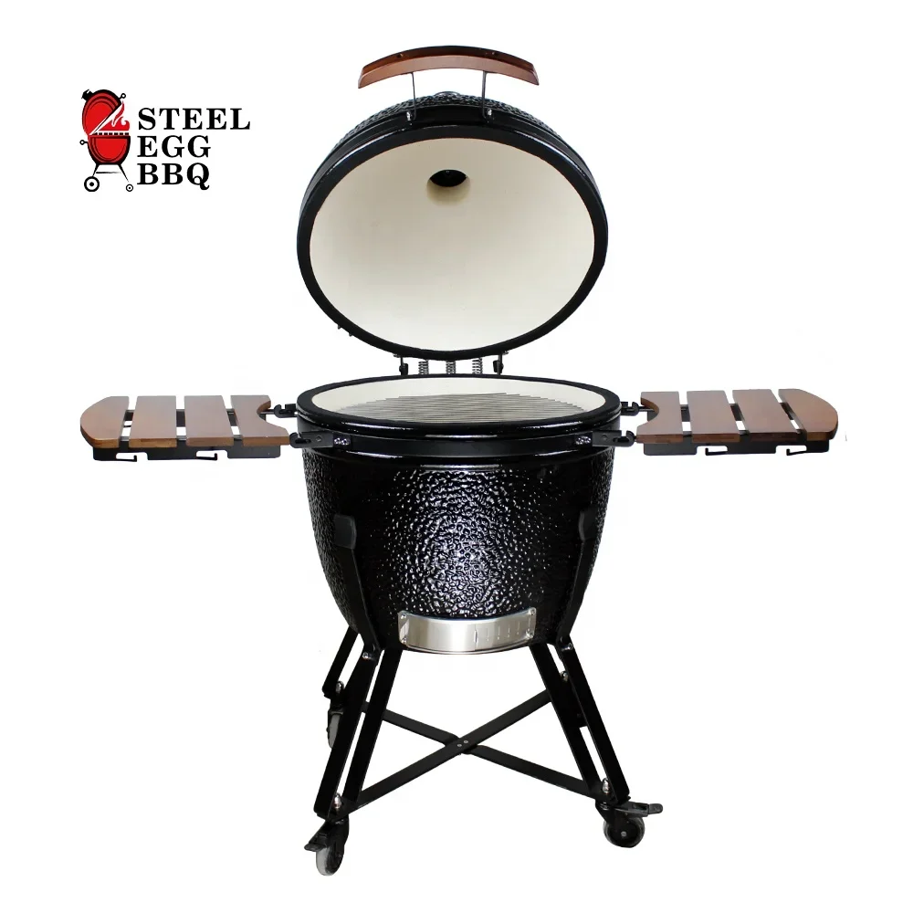 High Quality Kamado 23.5 inch Charcoal Kamado Grill Ceramic BBQ Braai Kamado