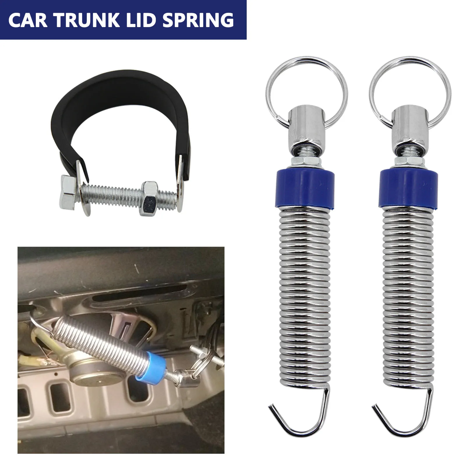 1/2/4pcs For Geely Emgrand 7 EC7 EC715 EC718 Emgrand7 E7 KIA QL KX5 Car trunk lid spring make car trunk lid automatically open