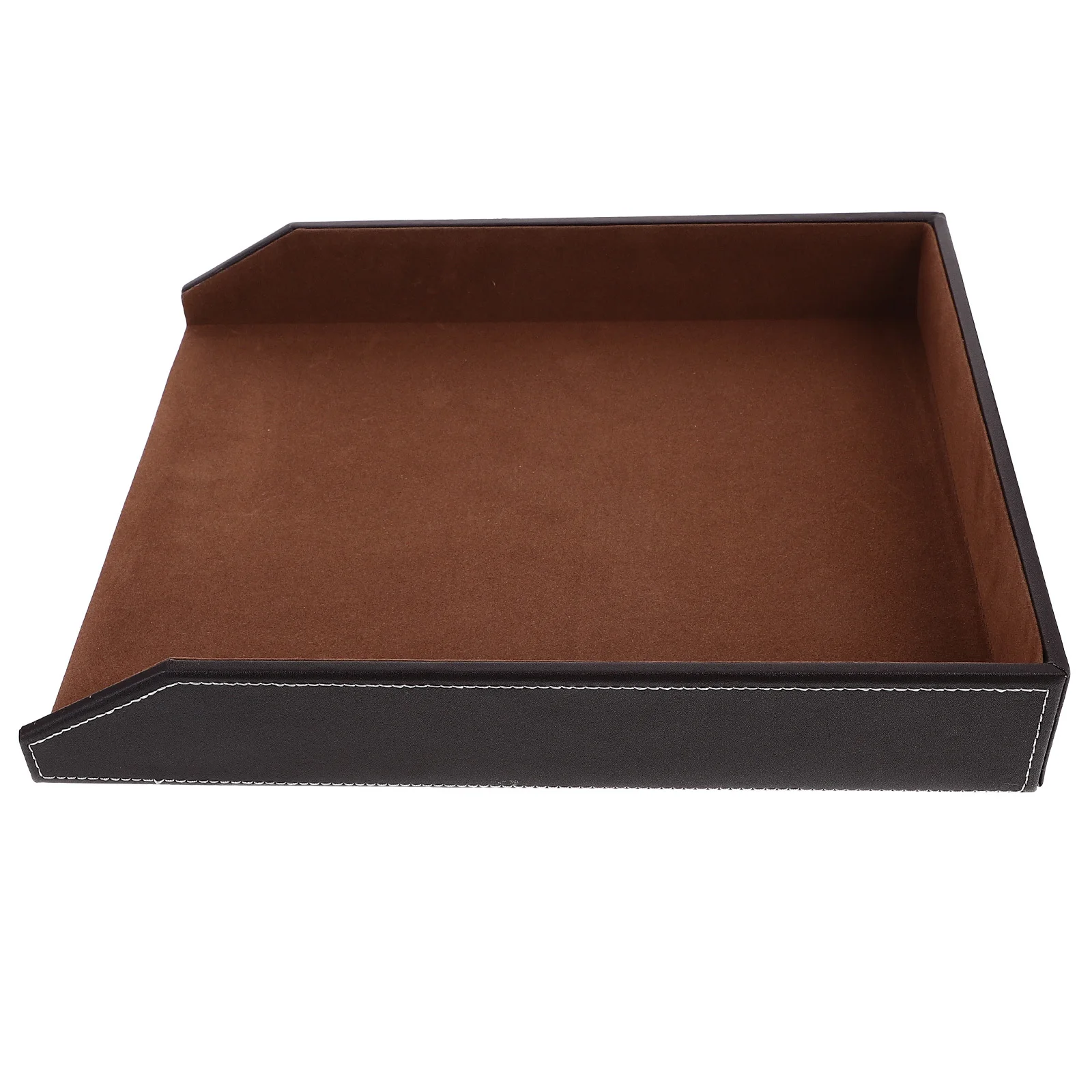 

A4 Paper Storage Tray Single Layer Document Organizer for Desk File Holder Office Study Stationery Supplies Document Storage