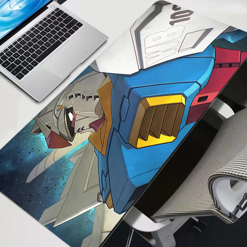 لوحة ماوس أنيمي غير قابلة للانزلاق حصيرة مكتبية ملحقات كمبيوتر شخصي لوحة ماوس Gundam ألعاب الألعاب لوحة مفاتيح ميكانيكية محارب
