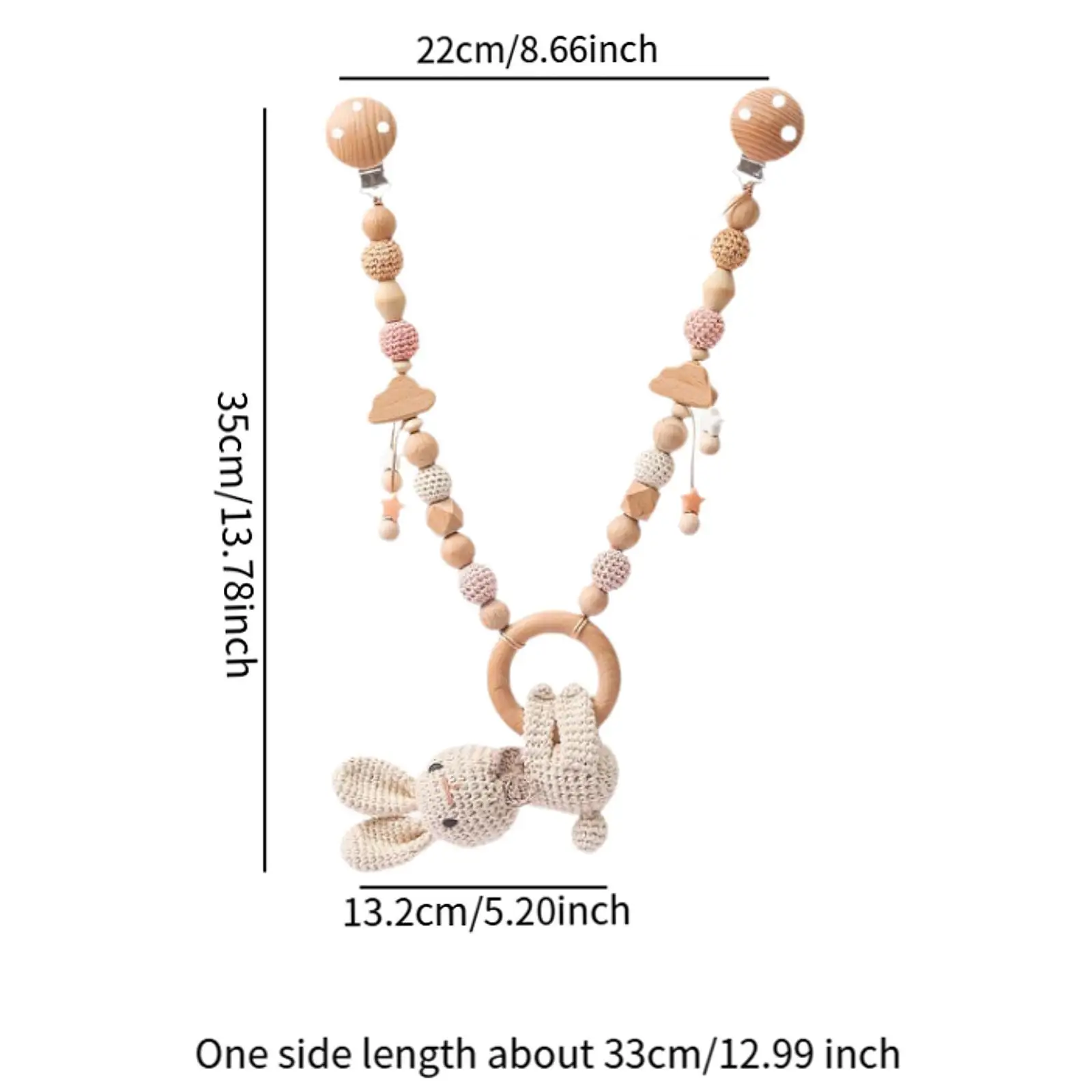 아기 침대 걸이 장난감 아기 진정 치아발육 장난감 아기 방 장식용