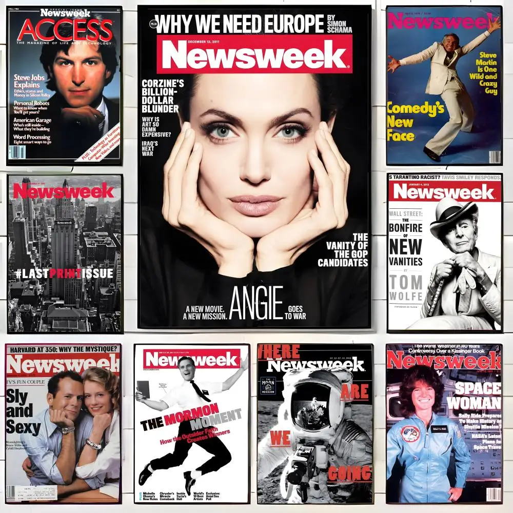 Weekly News Newsweek Poster Wall Art Print Decorative Mural Home Decor Gift Unframed