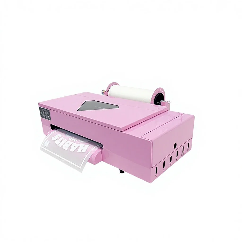 A3 Roll DTF Printer with Oven for DIY Use White Ink Film Fully Automatic Cleaning