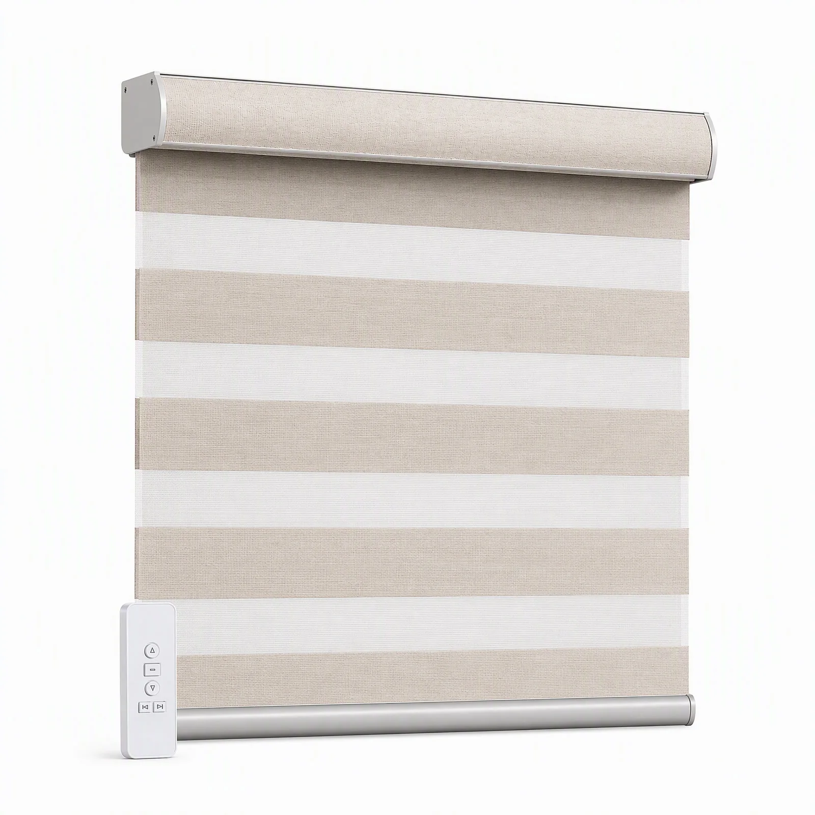 New Style High Quality Popular Remote Control Connect With Wifi Tuya Alexa Google Zebra Blinds For Window