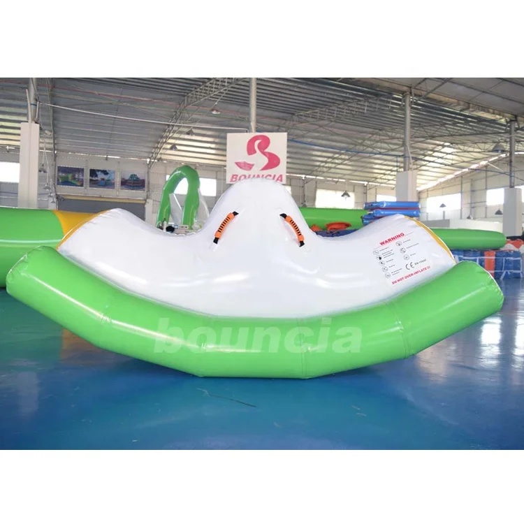 

0.9mm PVC Tarpaulin Inflatable Floating Water Seesaw For Kids And Adults