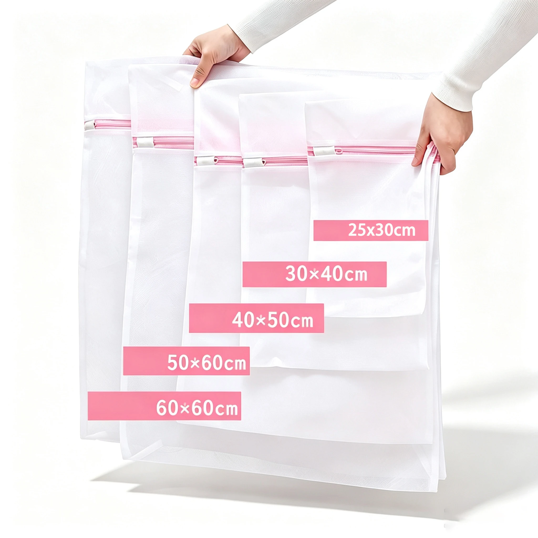 Wholesale Mesh Laundry Bag Set - 4PCS/2PC/1 PCS Coarse Net Wash Bags for Washing Machines Bra Laundry Basket Gentle on Clothes