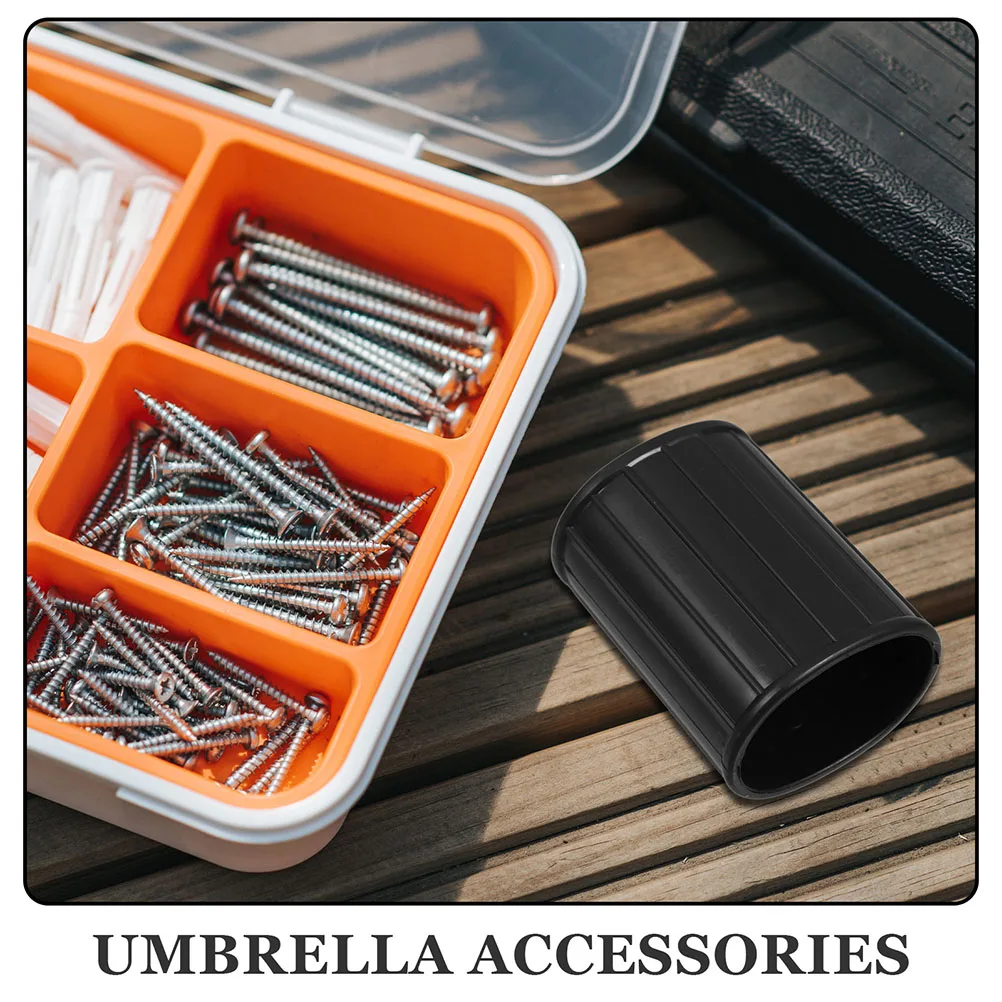 2 szt. Akcesoria Części zamienne do zastosowań zewnętrznych na patio Wytrzymały materiał PP Łatwa instalacja Uniwersalne dopasowanie do parasoli