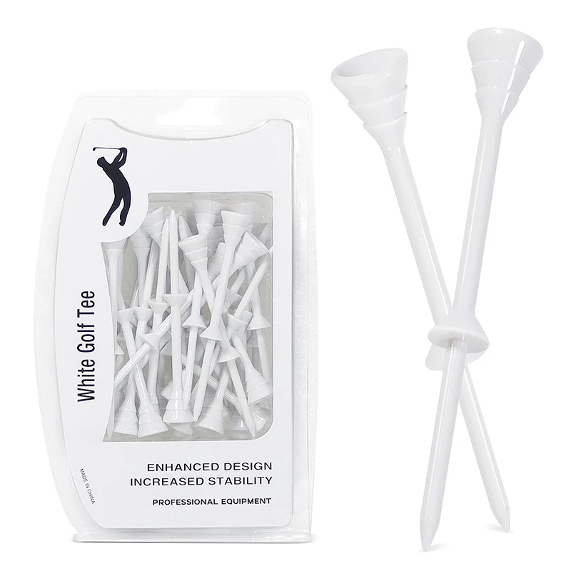 30 szt. Koszulki golfowe Plastikowy pasek Mały kubek Tee Losowe kolory Akcesoria Sport
