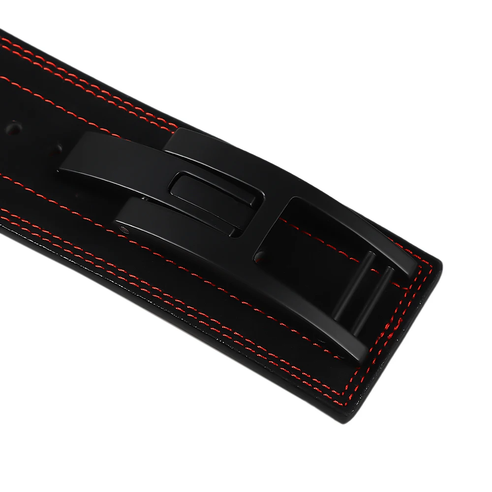 Weight Lifting Lever Belt New Button-Down Design Squat Hard Pull Training Belt New 10CM Wide 13MM Sports Fitness Accessories