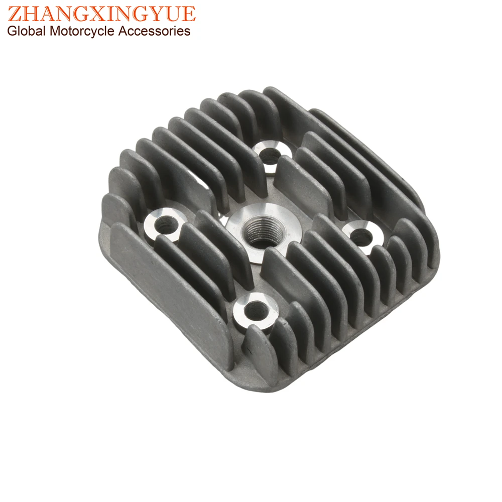 Scooter 70cc Big Bore Cylinder Head For Adly Rapido 50 Italjet Pista 2 Scoop 50cc 47mm 2-Stroke Engine Parts