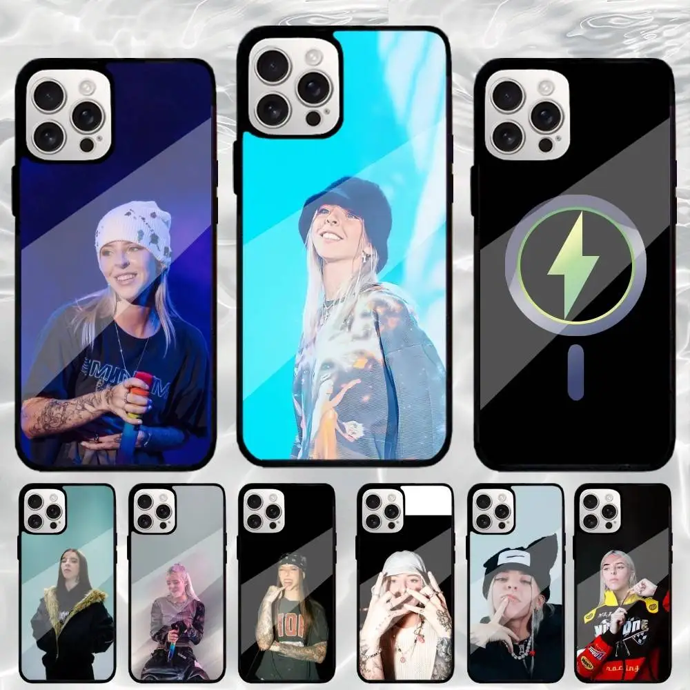 

Singer Y-Young M-Miko Phone Case For iPhone17,16,15,14,13,12,11 Plus,Pro Max Magnetic Magsafe Wireless Charging