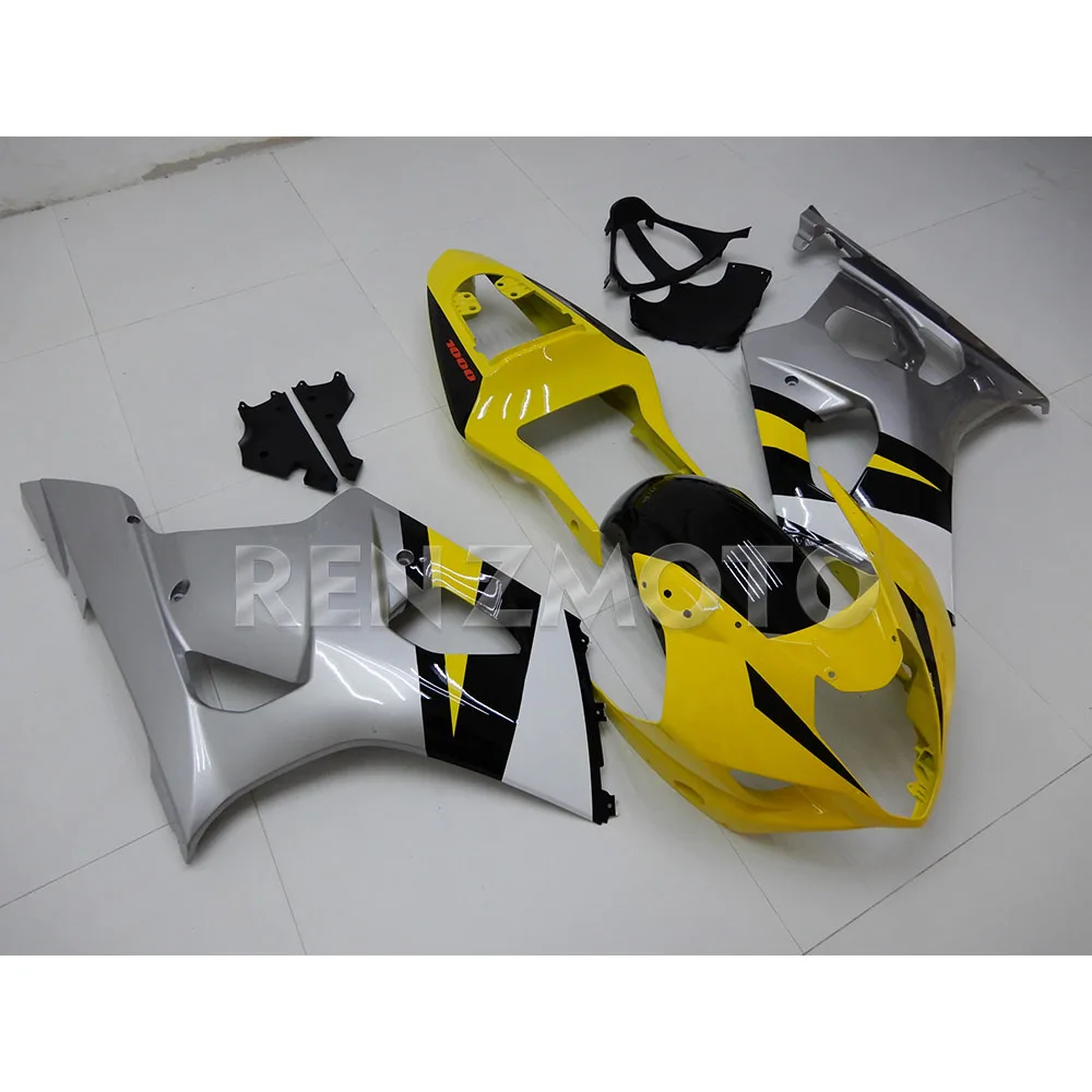 S1003-108a per Suzuki GSX-R1000 2003-2004 K3 K4 carenatura moto Set Body Kit decorazione piastra di protezione in plastica accessori Shell