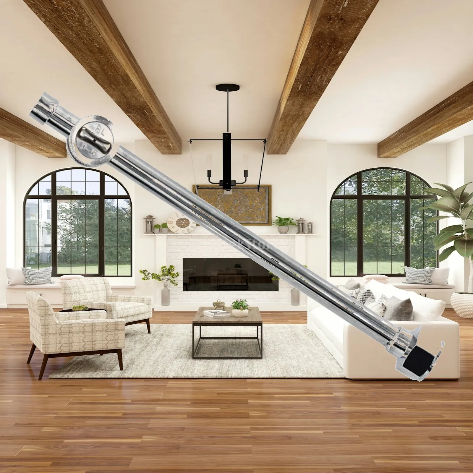 Long 7.5 Inch Watering Wand Double-sided Side Spray Nozzle Sprayer Wand