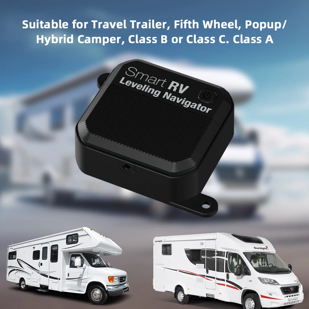 

SKYRC Smart RV Leveling Navigator RV Leveling Device 10 м Bluetooth для туристического прицепа спливающимся колесом/гибридный кемпер класса B CA