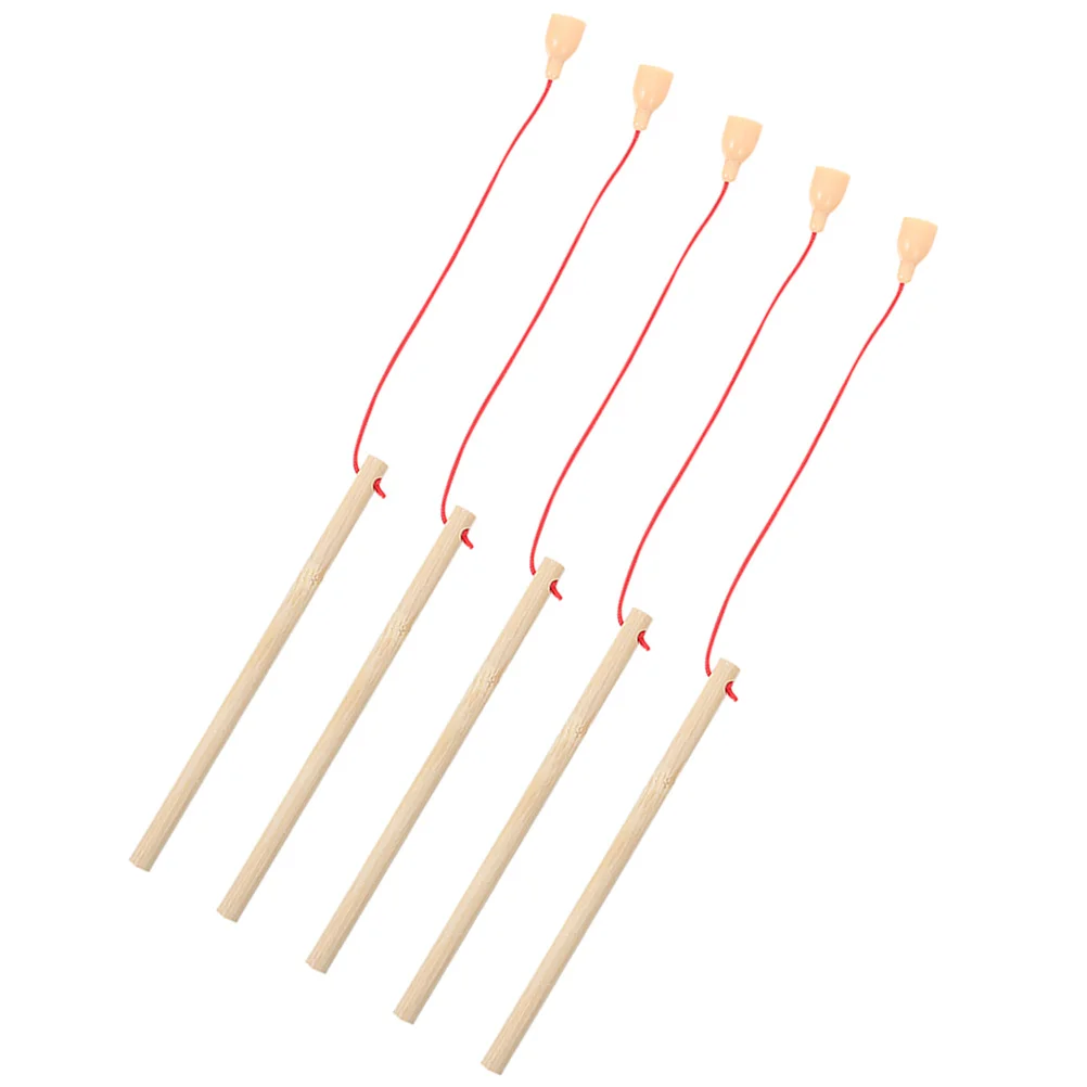 5 Pcs Fishing Game for Kids Toy Games 3-5 Magnetic Toys Pole Kindergarten Rod Toddlers 1-3