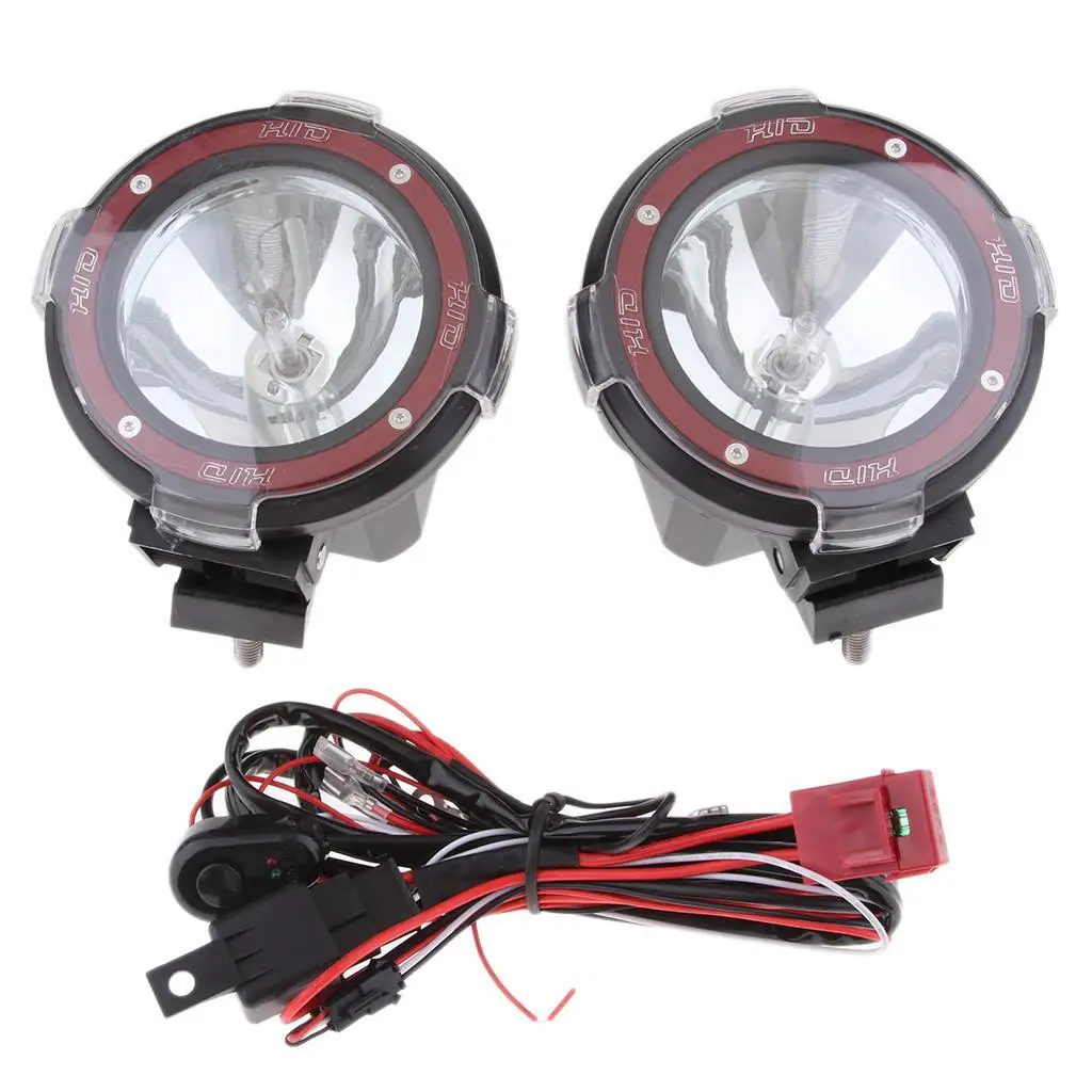 Work Light HID Xenon Fog Light Daylight Spectrum Car Headlights Long Life for Trucks Jeeps Motorcross