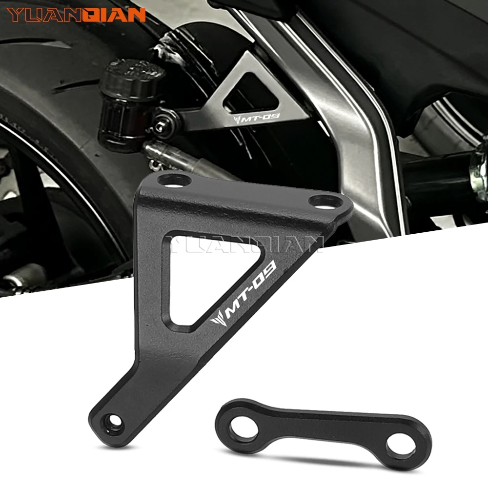 Motorcycle Accessories Pillion Footrest Removal Blanking Plate Set Footrest Cover For Yamaha MT-09 MT09 MT 09 SP 2024 2025 2026