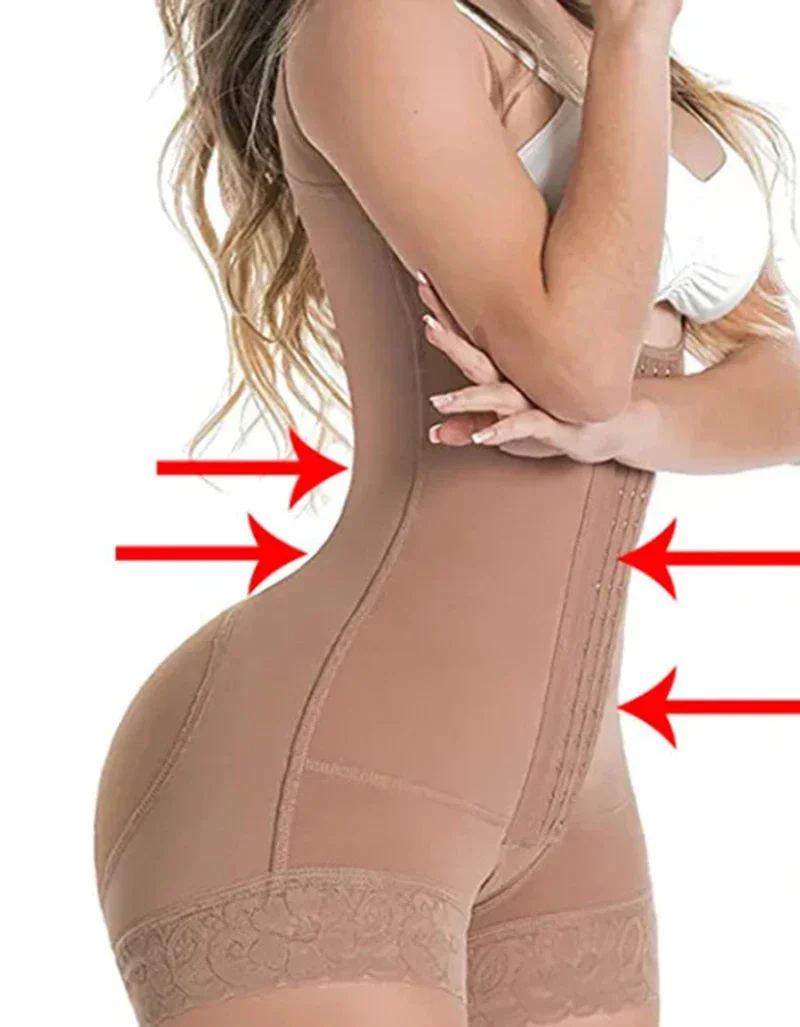 Fajas Colombianas Girdles Women Postpartum Corset BBL Postoperative Bodysuit Shapewear Waist Trainer Slimming Sheath Body Shaper image 5