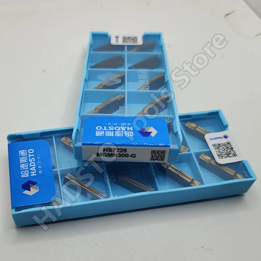 MGMN300-G HS7225/MGMN300-M HS7225/MGMN250-M HS7225/MGMN250-G HS7225 MGMN HADSTO CNC carbide inserts cut off Slotting inserts