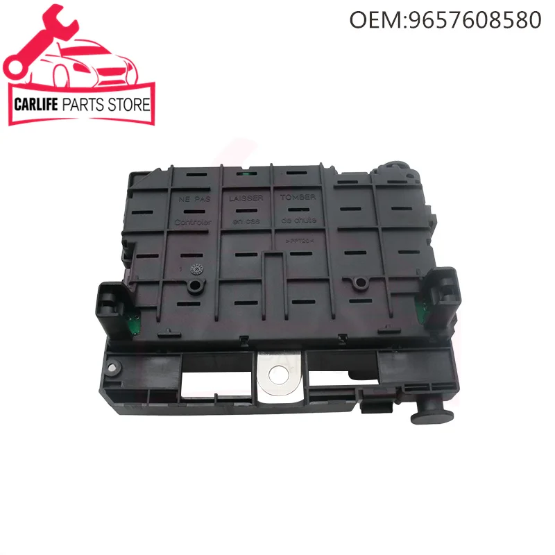 New 9657608780 9657608580 6500Y1 6500Y0 Fuse Box Assembly For Citroen C3 C5 C8 Xsara Peugeot 206 307 406 807 Car Accessories