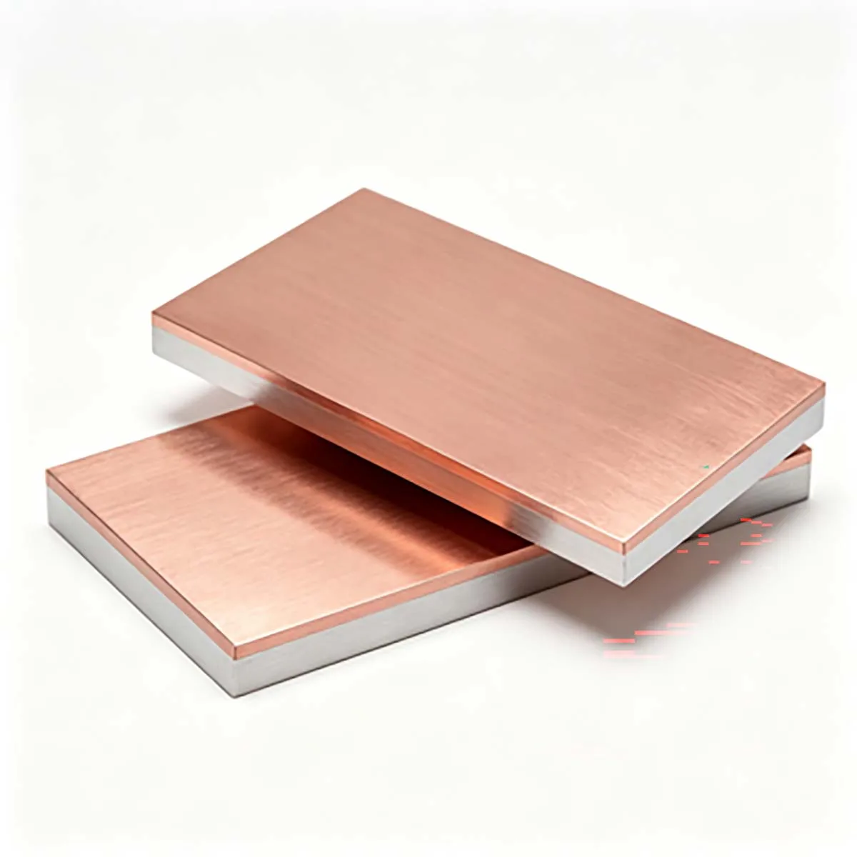Copper‑Aluminum Transition Composite Sheet, Conductive Connecting Shim Gasket 1‑30mm Thickness Custom Processing