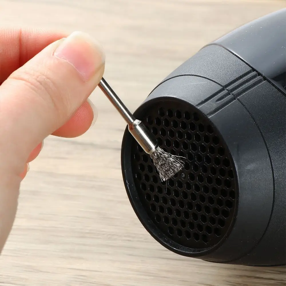 

10Pcs Stainless Steel Wire Brushes Polishing Work 3mm Shank Remove Rust Polishing Brush Rotary Mold Cleaning