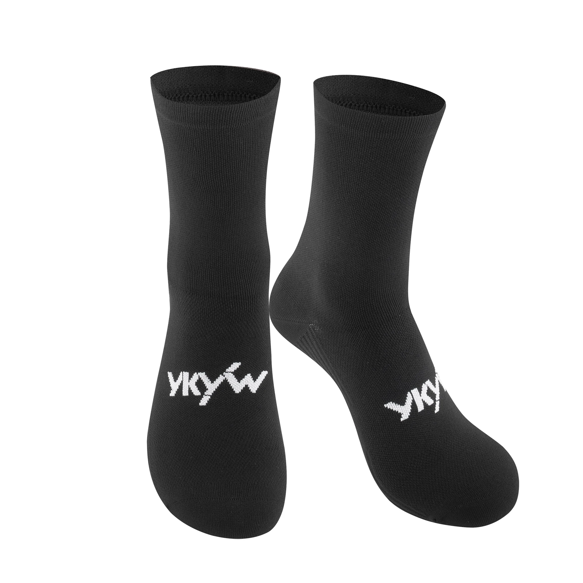 YKYWBIKE 2026 Unisex Sportsocken Mikroreflektierende Fahrrad-Rennrad-Laufsocken Atmungsaktive Feuchtigkeitsabsorbierende Socken