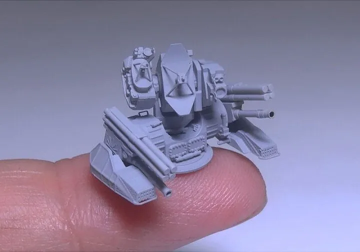 VETERAN MODELS VTM20075 1/200 Scale Russian Kashtan CIWS (2 Sets) Photo-Etched & Resin Upgrade Kit
