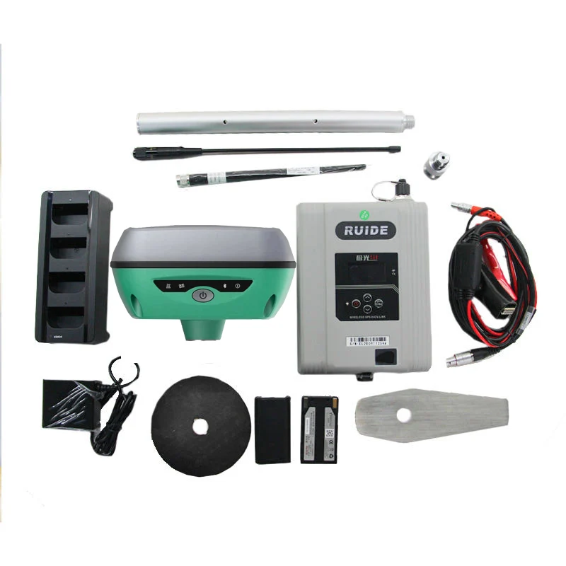 Relevage GPS RTK de 1598 Canaux, Base et Rover Ruide, RMauI, IMU, RTK, Synchronisation