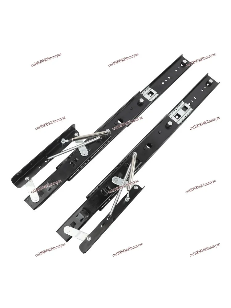 Invisible Rising Pull-out Dining Table Guide Rail Telescopic Extension Bay Window Jump Platform Folding Desktop Slide Rail