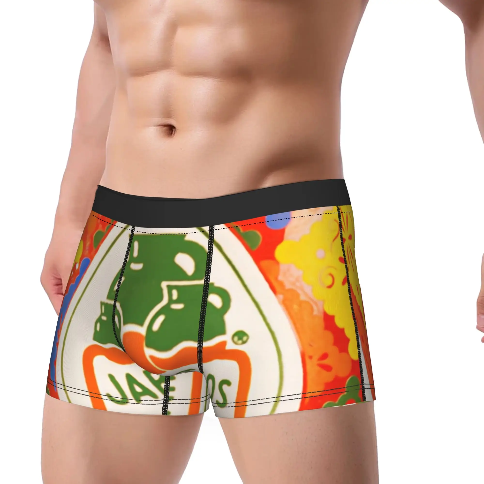 jJarritos Mexican Pattern  jJarritos Underpants Breathbale Panties Men's Underwear Print Shorts Boxer Briefs