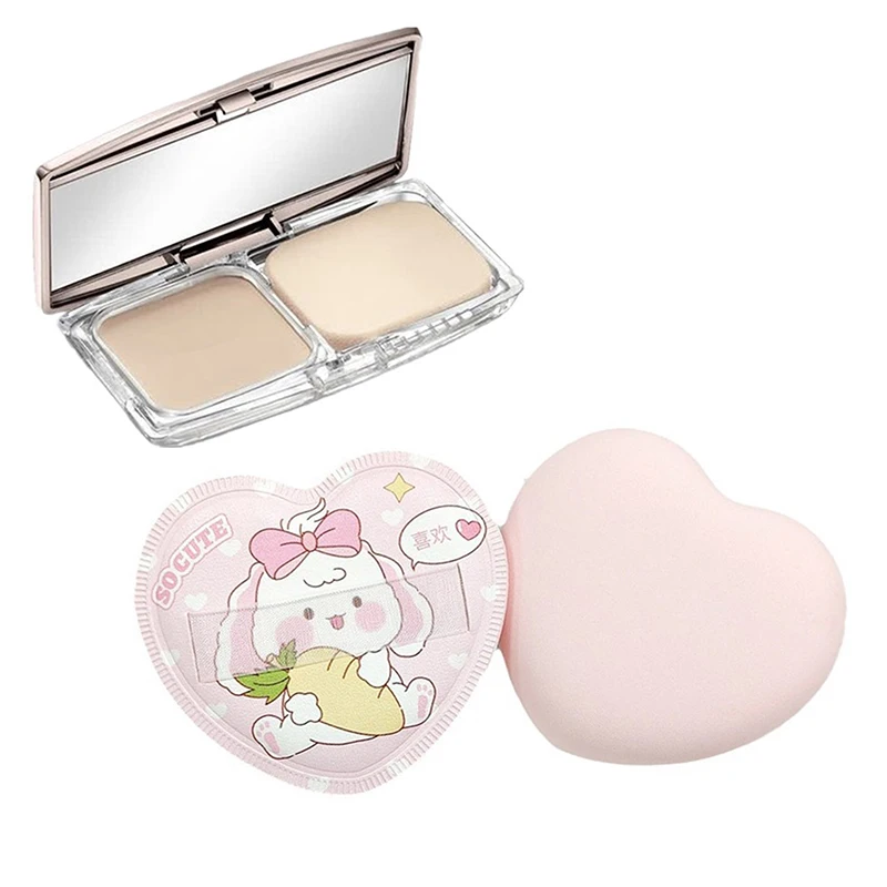 1PC Cartoon Makeup Sponge Puff Rabbit Makeup Concealer Super Soft Elastic Cotton Face Base Make Up Cosmetic Puff Beauty Tools