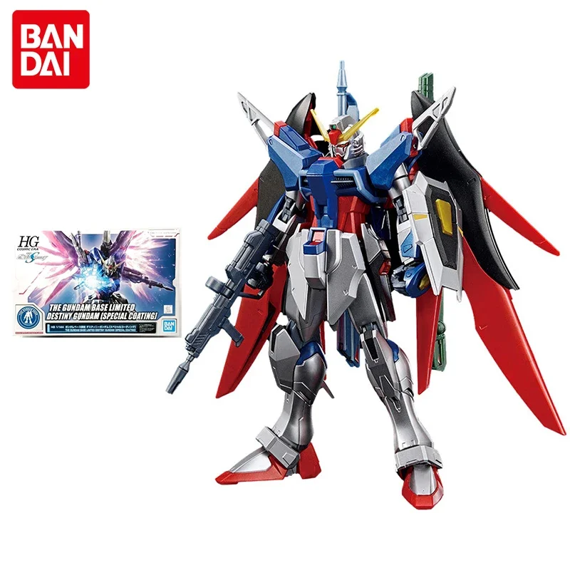 

Bandai Gundam Assembled Model HGCE 1/144 Gundam Base Limited Destiny Gundam Special Coating Genuine Model Children Toys