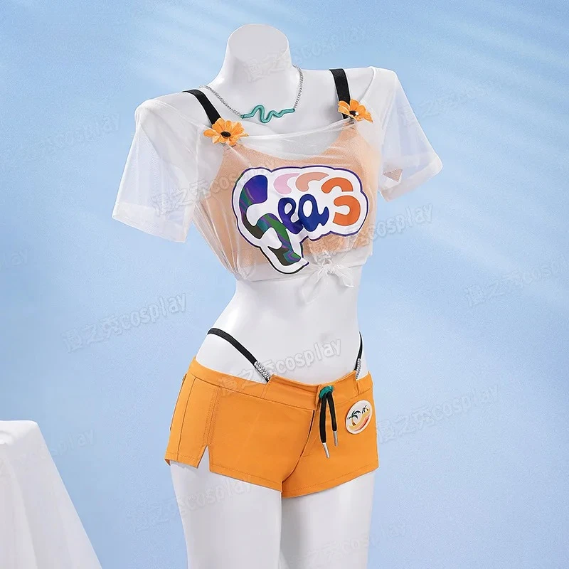 

Новая летняя одежда, игра ZZZ, новый костюм Zenless Zone Zero Belle, карнавальный костюм на Хэллоуин, Рождество, ролевая вечеринка