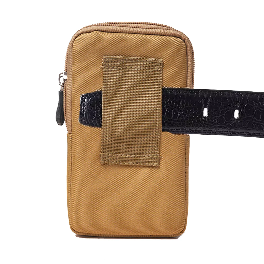 Large Capacity Men's Sports Multi-functional Belt Waist Bag New Sports Phone Bag Coin Purse Card Holder Easy To Carry view 4