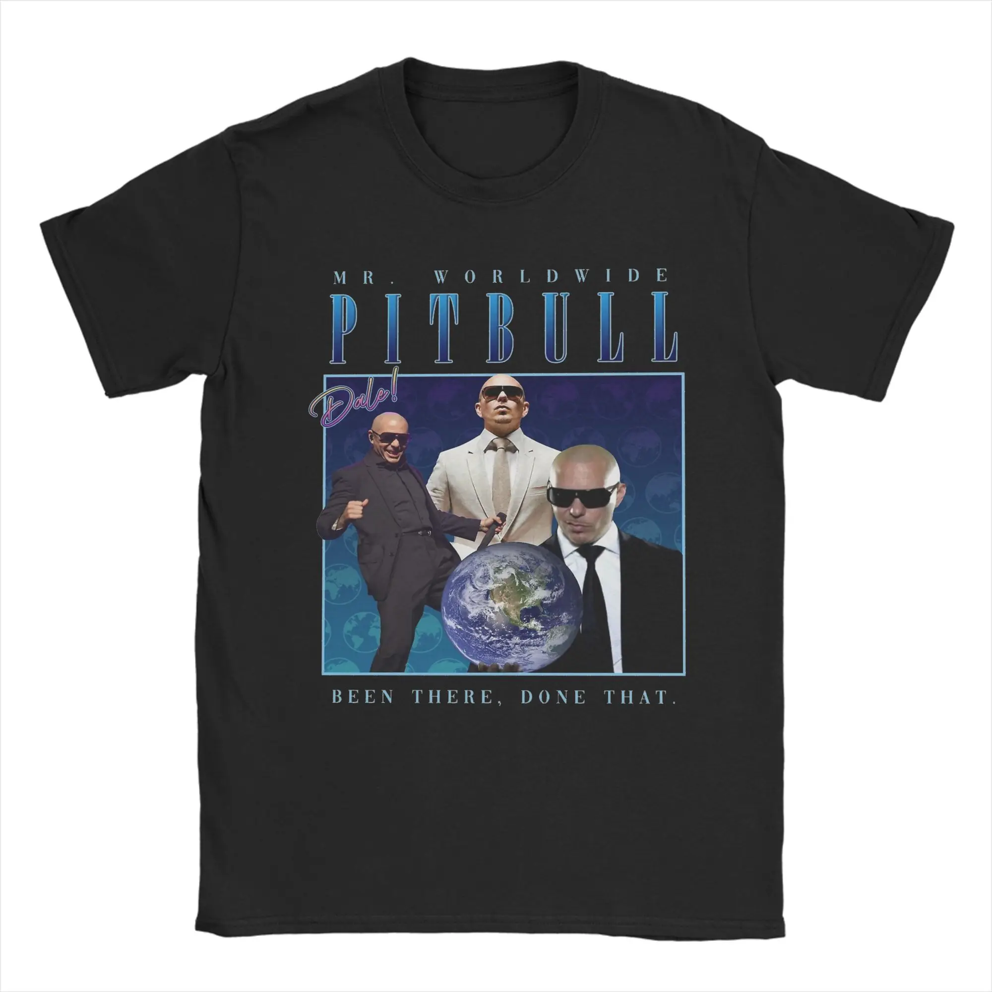 Pitbull Mr Worldwide Homage T Shirts Men Women 100% Cotton Awesome T-Shirt Round Neck  Tees Short Sleeve Tops Big Size